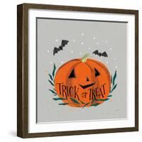 Cute Halloween II Neutral-Becky Thorns-Framed Art Print