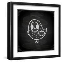 Cute Hand Drawn Illustration-Ozerina Anna-Framed Art Print