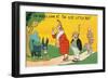 Cute Little Ass Cartoon-null-Framed Art Print