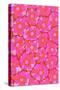 Cute Pink Blossom Pattern-Treechild-Stretched Canvas