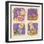 Cute Rabbit-Maria Trad-Framed Giclee Print