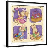 Cute Rabbit-Maria Trad-Framed Giclee Print