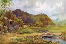 On the Marsh Near Lodore, Cumberland, 1924-1926-Cuthbert Rigby-Framed Giclee Print