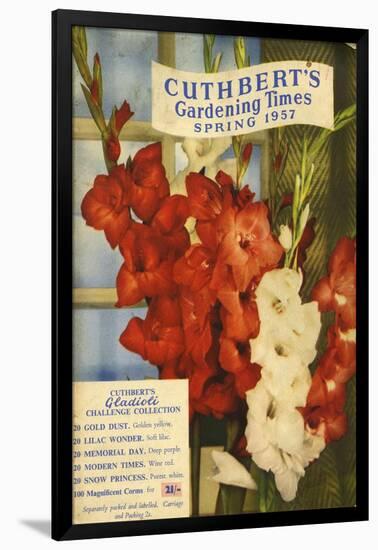 Cuthbert's Gardening Times, 1957, UK-null-Framed Giclee Print