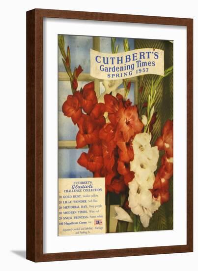 Cuthbert's Gardening Times, 1957, UK-null-Framed Giclee Print