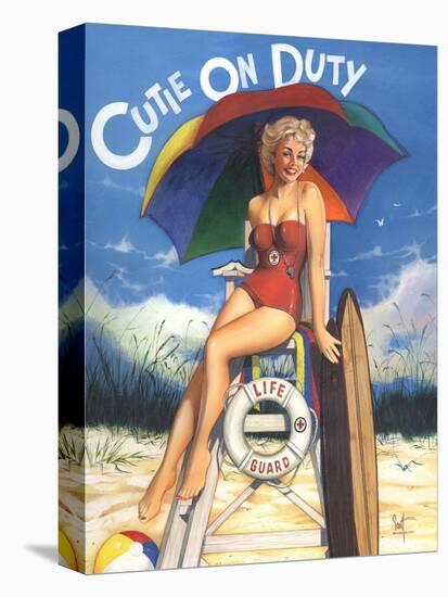 Cutie on Duty-Scott Westmoreland-Stretched Canvas