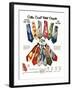 Cutter Cravat, Magazine Advertisement, USA, 1950-null-Framed Giclee Print