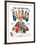 Cutter Cravat, Magazine Advertisement, USA, 1950-null-Framed Giclee Print