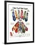 Cutter Cravat, Magazine Advertisement, USA, 1950-null-Framed Giclee Print