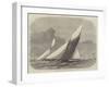 Cutter Match of the Royal London Yacht Club-Edwin Weedon-Framed Giclee Print