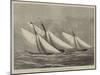 Cutter-Match of the Royal Thames Yacht Club, Off Shoeburyness-null-Mounted Giclee Print