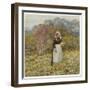 Cutting Cabbages, Allingh-Helen Allingham-Framed Art Print