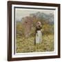 Cutting Cabbages, Allingh-Helen Allingham-Framed Art Print