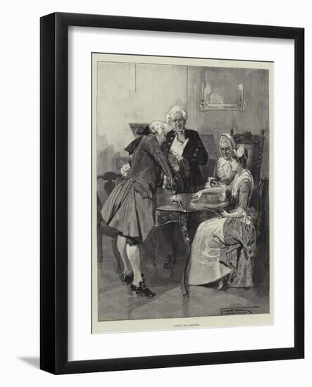 Cutting for Partners-Thomas Walter Wilson-Framed Giclee Print