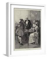 Cutting for Partners-Thomas Walter Wilson-Framed Giclee Print