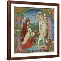 Cutting from an Antiphonal-Bartolomeo Rigossi da Gallarate-Framed Art Print