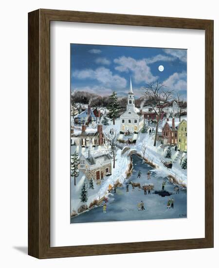 Cutting Ice-Bob Fair-Framed Giclee Print