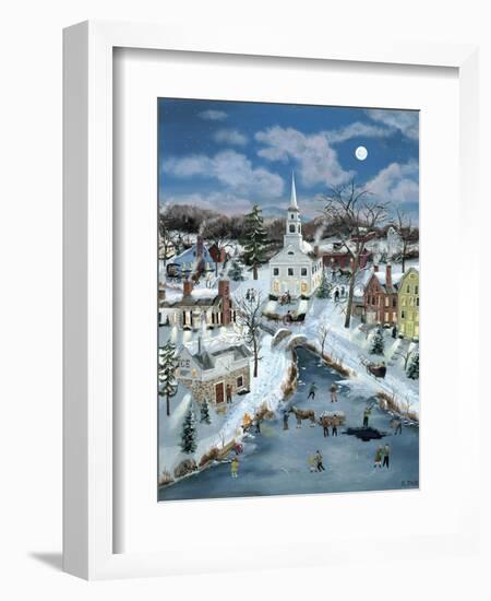 Cutting Ice-Bob Fair-Framed Giclee Print