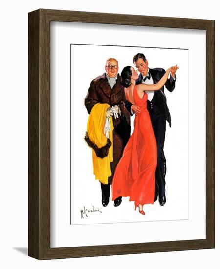 "Cutting In,"December 7, 1935-R.J. Cavaliere-Framed Giclee Print