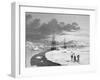 Cutting into Winter Island-Edward Finden-Framed Giclee Print