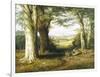 Cutting Logs, Windsor Park-Ralph W. Lucas-Framed Giclee Print