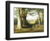 Cutting Logs, Windsor Park-Ralph W. Lucas-Framed Giclee Print