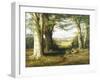 Cutting Logs, Windsor Park-Ralph W. Lucas-Framed Giclee Print