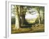 Cutting Logs, Windsor Park-Ralph W. Lucas-Framed Giclee Print