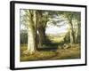 Cutting Logs, Windsor Park-Ralph W. Lucas-Framed Giclee Print