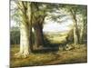Cutting Logs, Windsor Park-Ralph W. Lucas-Mounted Giclee Print