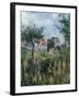 Cutting of the Hedge-Camille Pissarro-Framed Art Print