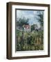 Cutting of the Hedge-Camille Pissarro-Framed Art Print