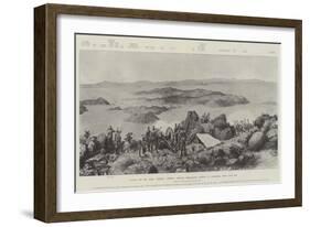 Cutting Off the Boers' Retreat, General French's Remarkable Position at Colesberg, from Coles Kop-Frederic Villiers-Framed Giclee Print