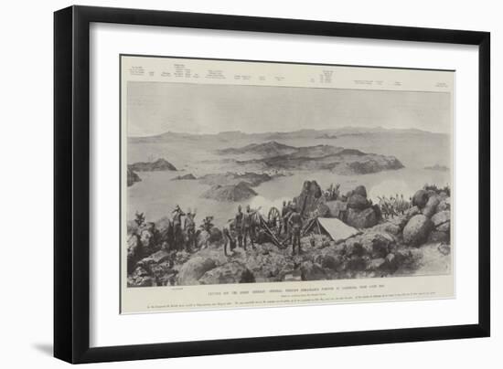 Cutting Off the Boers' Retreat, General French's Remarkable Position at Colesberg, from Coles Kop-Frederic Villiers-Framed Giclee Print