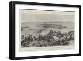 Cutting Off the Boers' Retreat, General French's Remarkable Position at Colesberg, from Coles Kop-Frederic Villiers-Framed Giclee Print