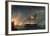 Cutting out of the Hermione from the Harbour of Porto Cavallo, October 25th 1799-Thomas Whitcombe-Framed Giclee Print