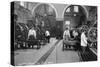 Cutting Room, the Royal Mint, Tower Hill, London, Early 20th Century-null-Stretched Canvas