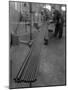 Cutting Steel Rods to Length, Park Gate Iron and Steel Co, Rotherham, South Yorkshire, 1964-Michael Walters-Mounted Photographic Print