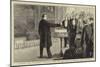 Cutting the Baddeley Twelfth Cake on the Stage of Drury Lane Theatre-null-Mounted Giclee Print