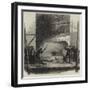 Cutting the Base of the Column in the Place Vendome, Paris-null-Framed Giclee Print