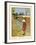 Cutting the Corn-Charles Robinson-Framed Art Print