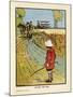 Cutting the Corn-Charles Robinson-Mounted Art Print