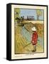 Cutting the Corn-Charles Robinson-Framed Stretched Canvas