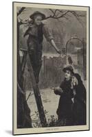 Cutting the Mistletoe-William Weekes-Mounted Giclee Print