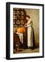Cutting the Pumpkin, 1910-Franck-Antoine Bail-Framed Giclee Print