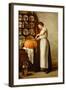 Cutting the Pumpkin, 1910-Franck-Antoine Bail-Framed Giclee Print