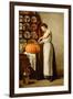 Cutting the Pumpkin, 1910-Franck-Antoine Bail-Framed Giclee Print