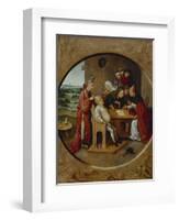 Cutting the Stone, or the Cure of Folly-Hieronymus Bosch-Framed Giclee Print