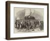 Cutting Vessels Out of the Ice at Cronstadt-Robert Thomas Landells-Framed Giclee Print