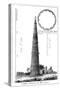 Cuttub Minar in April 1794-null-Stretched Canvas